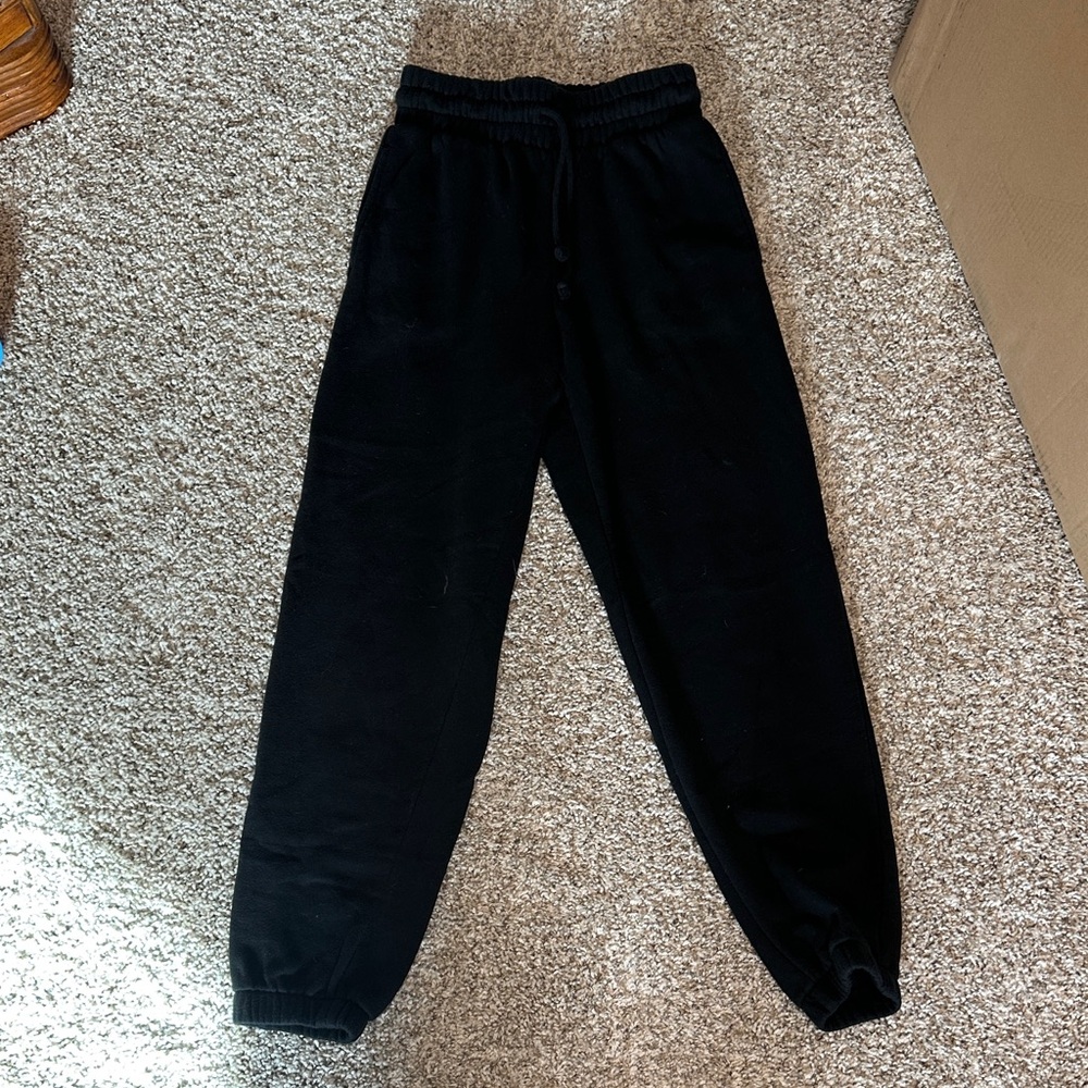 wild fable Black Fleece Jogger Pants